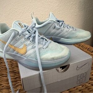 Nike Sabrina Blueprint 3 with Gold Swoosh